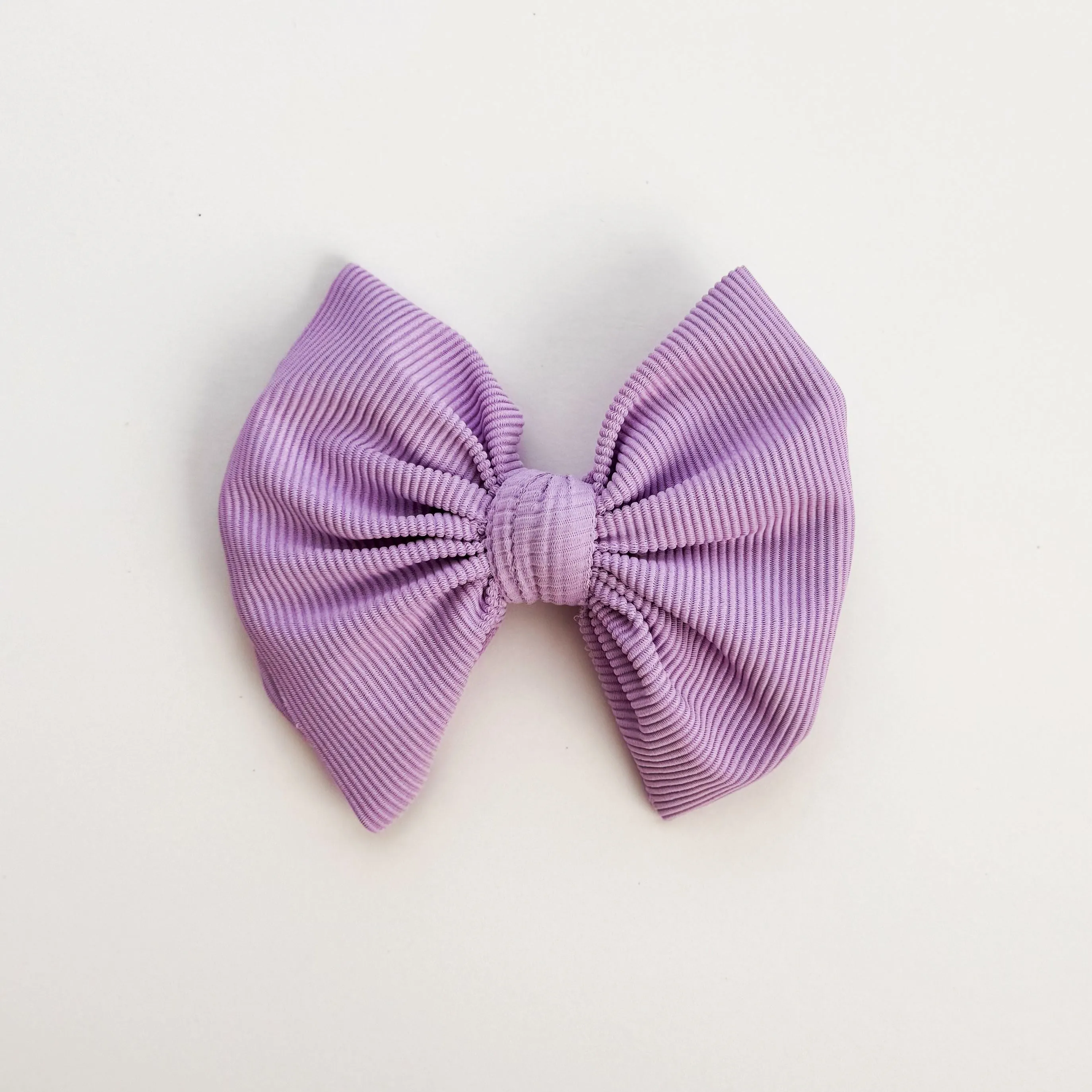 Grape Ribbed Swim Bow