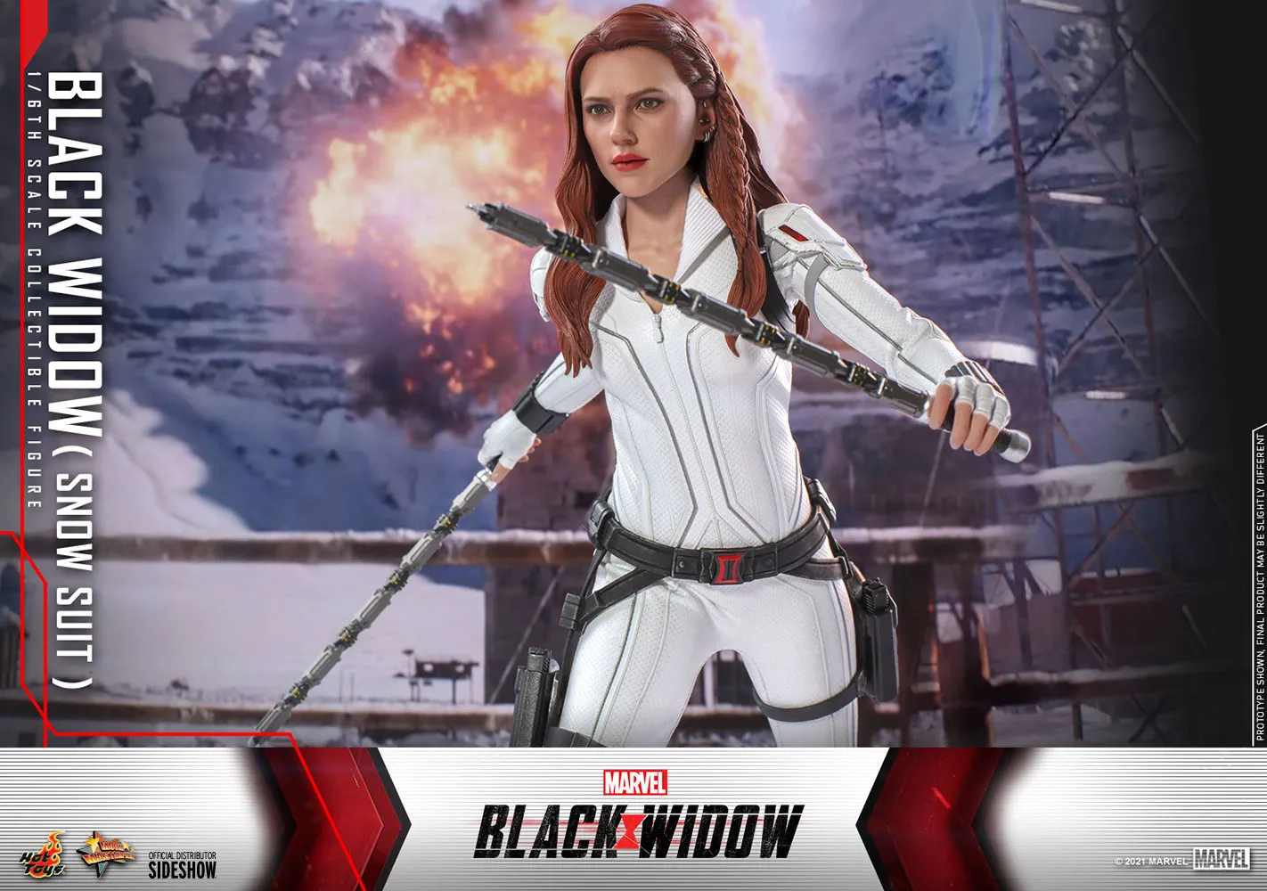 Hot Toys - 1/6 Scale Figure - Black Widow (Snow Suit)