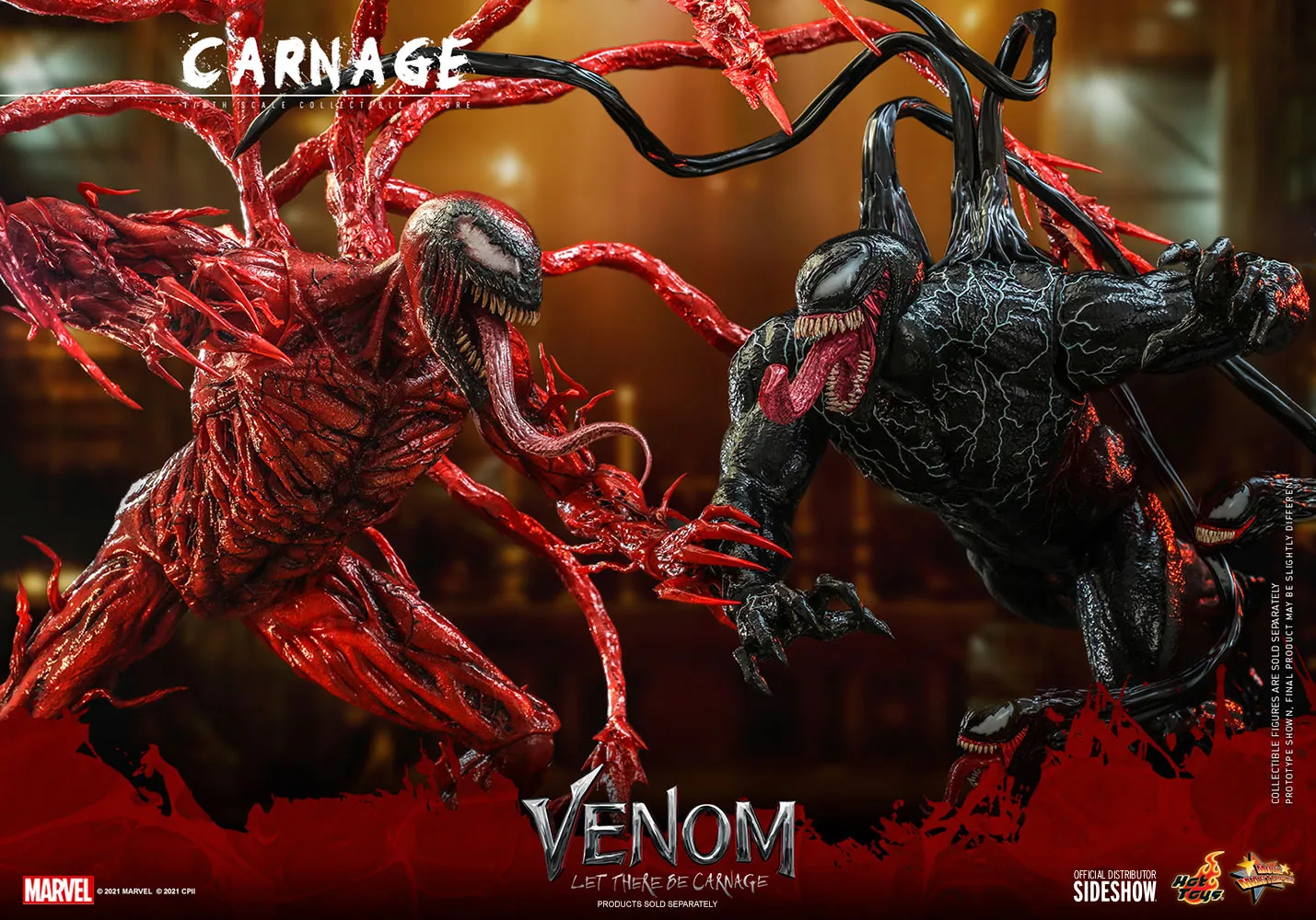 Hot Toys Movie Masterpiece 1/6 Scale Figure - Carnage (Deluxe Version)