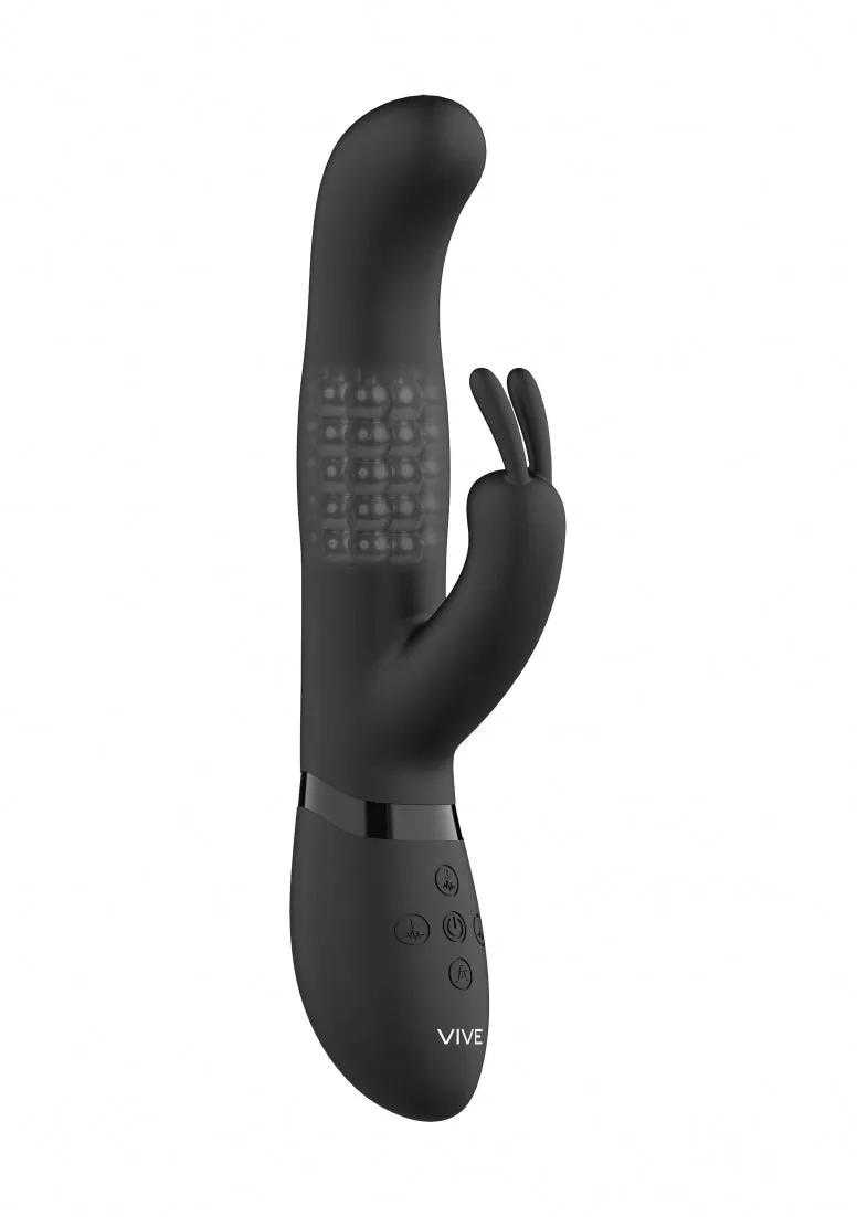 Izara - Rotating Beads Rabbit - Black