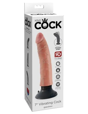 King Cock 7 Vibrating Cock