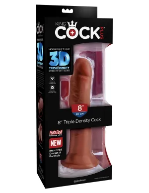 King Cock Plus 8 Triple Density Cock