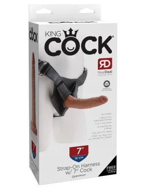 King Cock Strap on Harness with 7 Cock