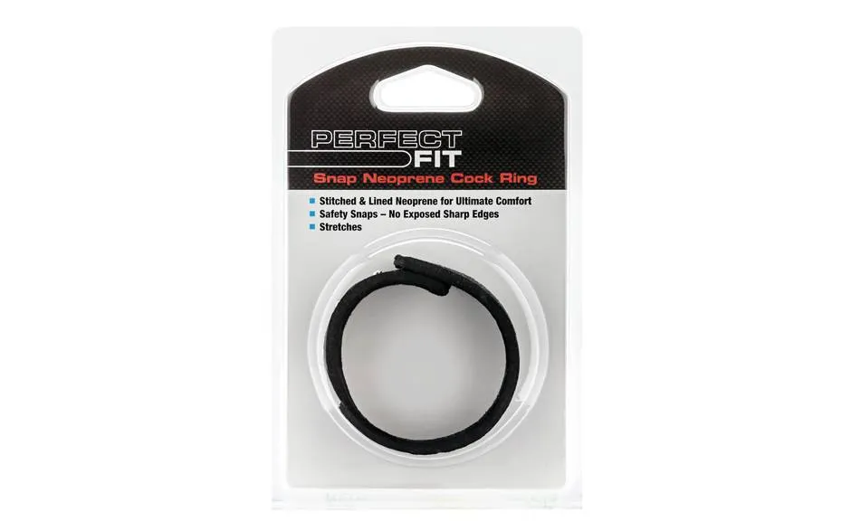 Neoprene Snap Cockrings