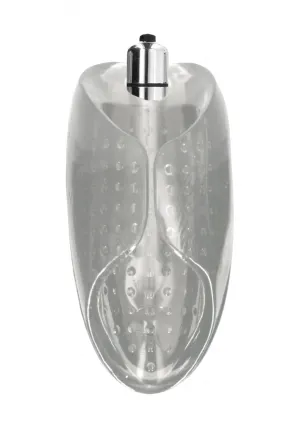 No. 71 - Vibrating Masturbator - Translucent