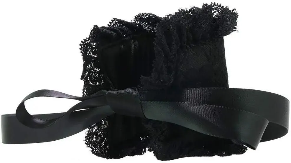 Ouch! 2-Piece Introductory Bondage Kit Black Lace Beginner BDSM Kit