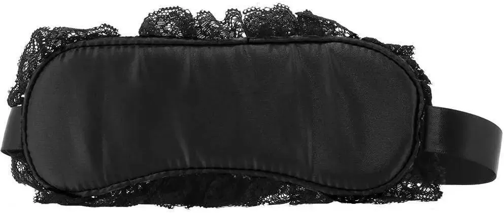 Ouch! 2-Piece Introductory Bondage Kit Black Lace Beginner BDSM Kit