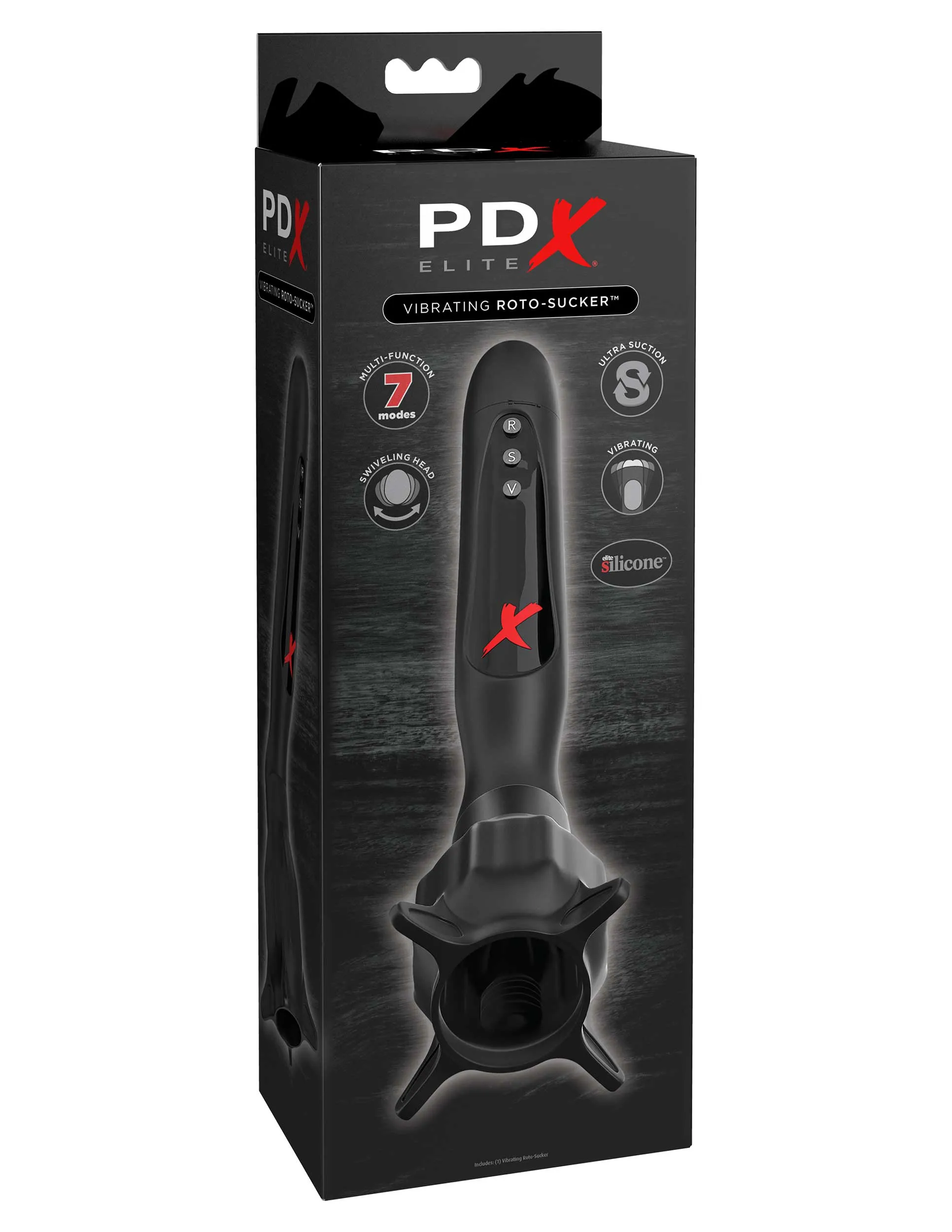 PDX Elite - Vibrating Roto-Sucker