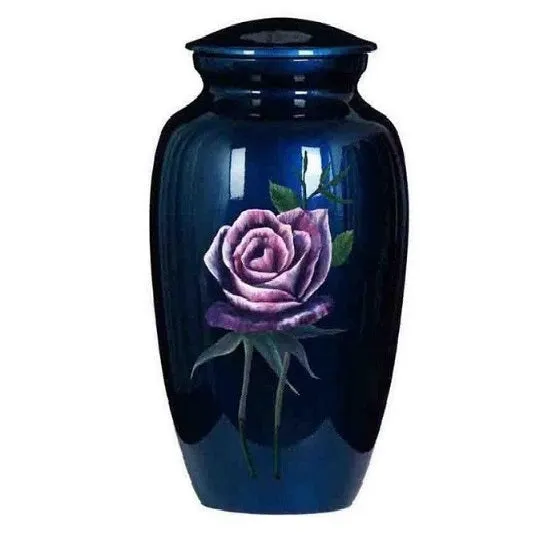 Rose of Memory Hand Painted Cremation Urn