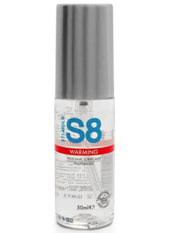 S8 - Lubrificante a base d'acqua Warming 125 ml