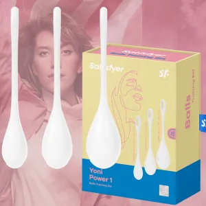 Satisfyer Yoni Weighted Power Kegel Balls Ben Wa Pelvic Floor Exerciser Sex Toy