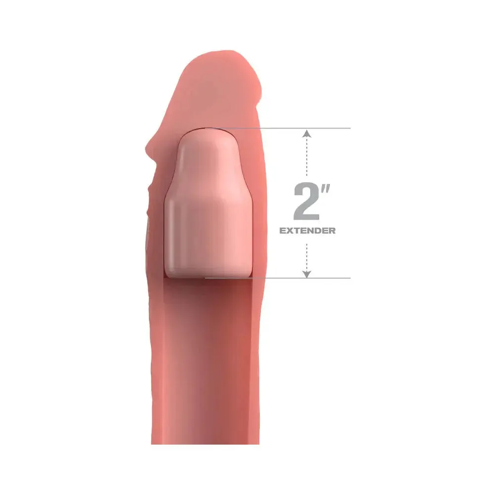 Silicone Penis Extender Fantasy X-tensions Elite 6 in. Extension with Strap
