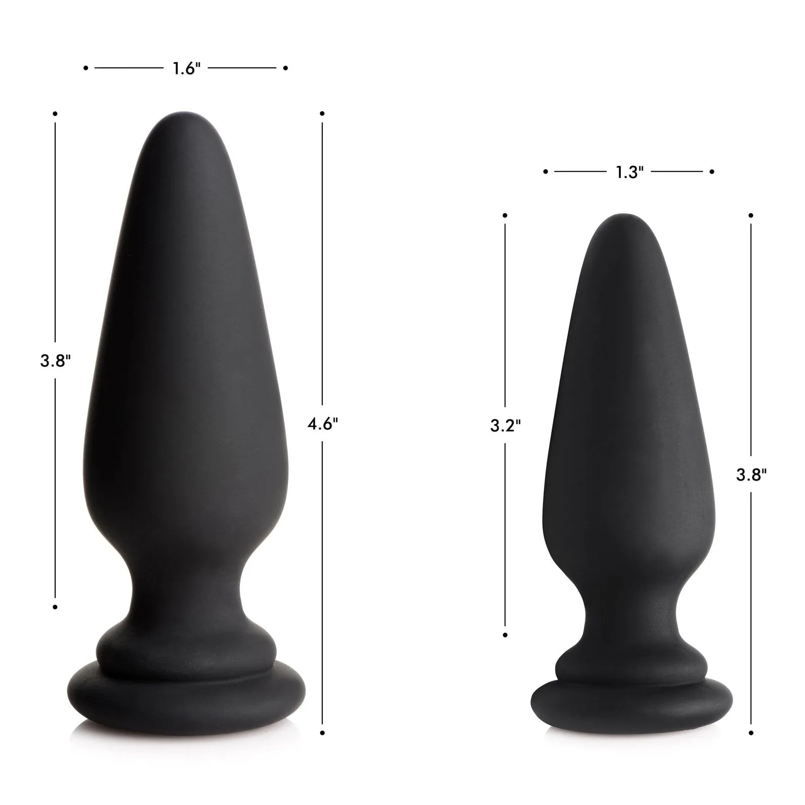 Small Anal Plug With Interchangeable Fox Tail