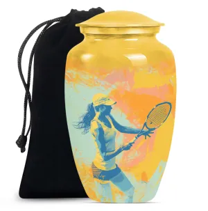 Tennis Urn: A Tribute to Eternity, Commemorative Cremation Piece