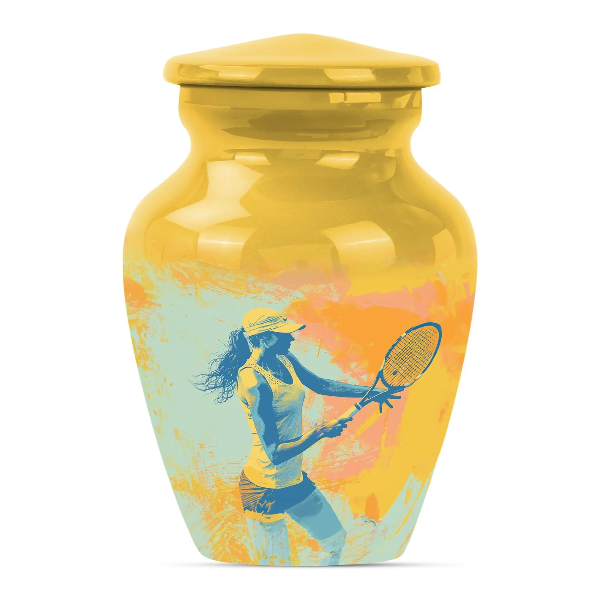 Tennis Urn: A Tribute to Eternity, Commemorative Cremation Piece