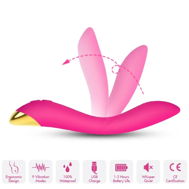 Vibratore Vaginale Armony Flamingo 17cm